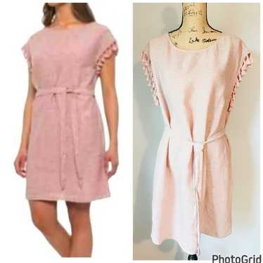 Rachel Ashwell Linen Belted Dress - image 1