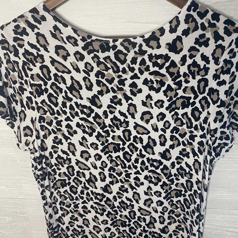 ASOS Black Cream Cheetah Leopard Animal Print Str… - image 6