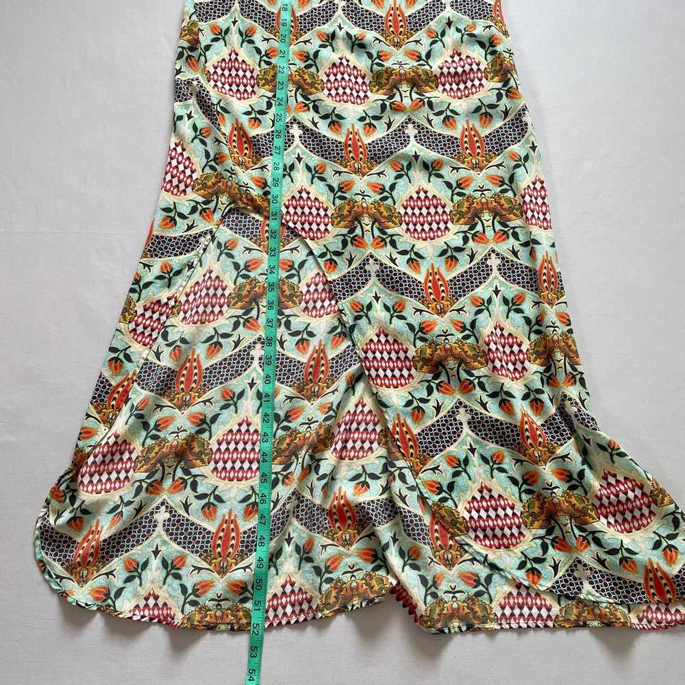 The Odells Dress Womens Medium All Over Print Fro… - image 10