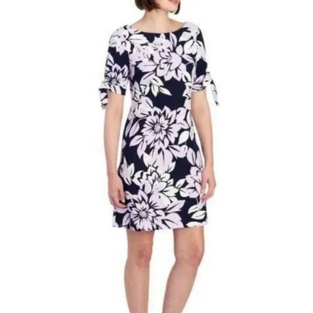 Jessica Howard Women's Navy Size 16W Floral Print… - image 3