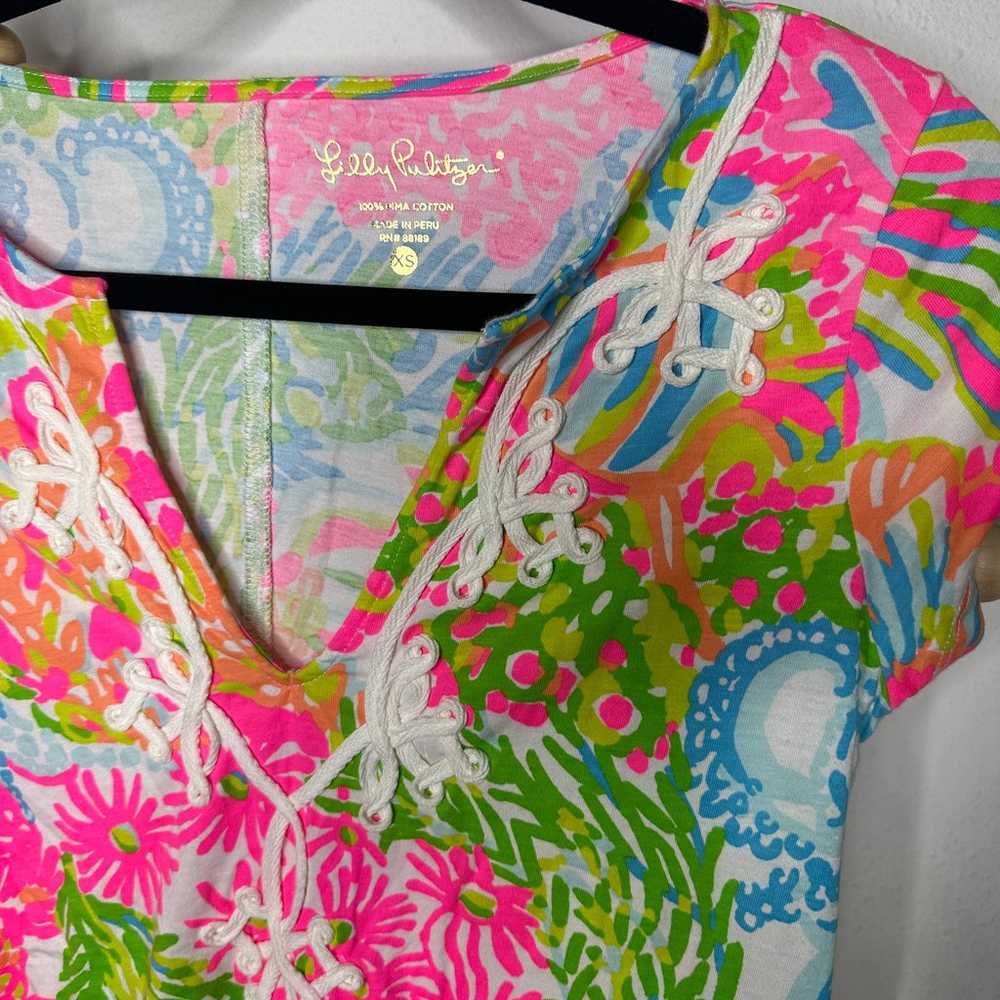 Lilly Pulitzer More Lovers Coral Brewster Dress - image 4