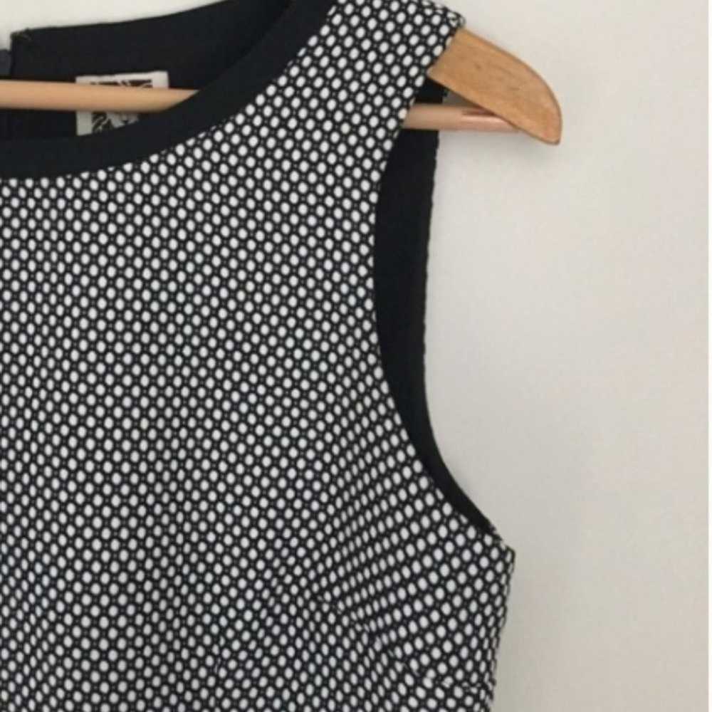 ANNE KLEIN NEW Classic Black & White Dress 4P - image 3