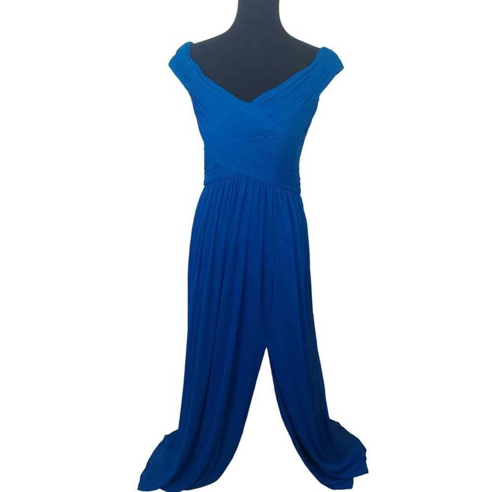 Crisscross Off the Shoulder Mesh Dress Size 6 Dav… - image 5