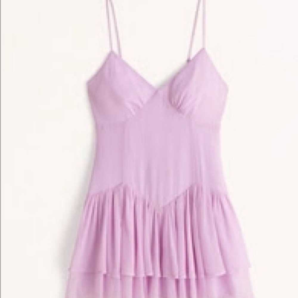 Abercrombie and Fitch dropped waist ruffle dress - image 1