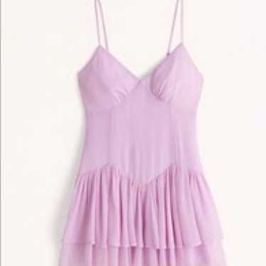 Abercrombie and Fitch dropped waist ruffle dress - image 1