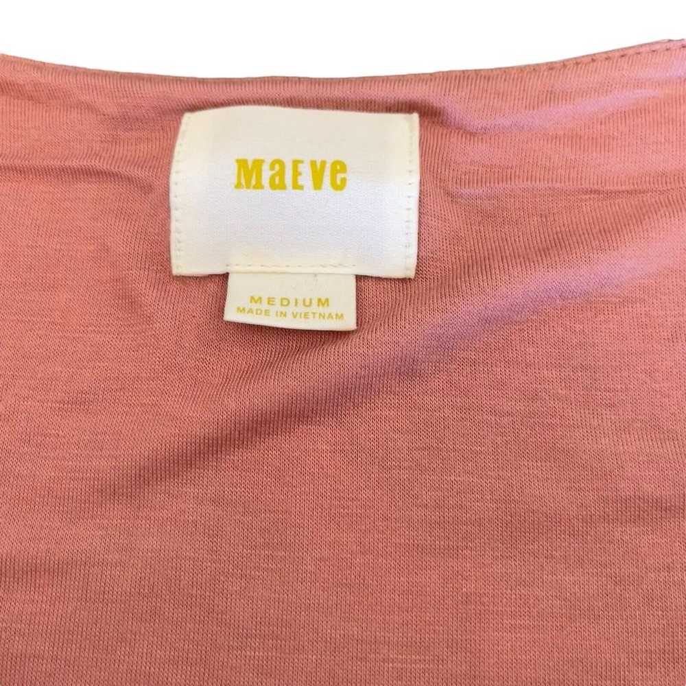 Maeve Novela Chevron Maxi Dress Medium M Multicol… - image 8
