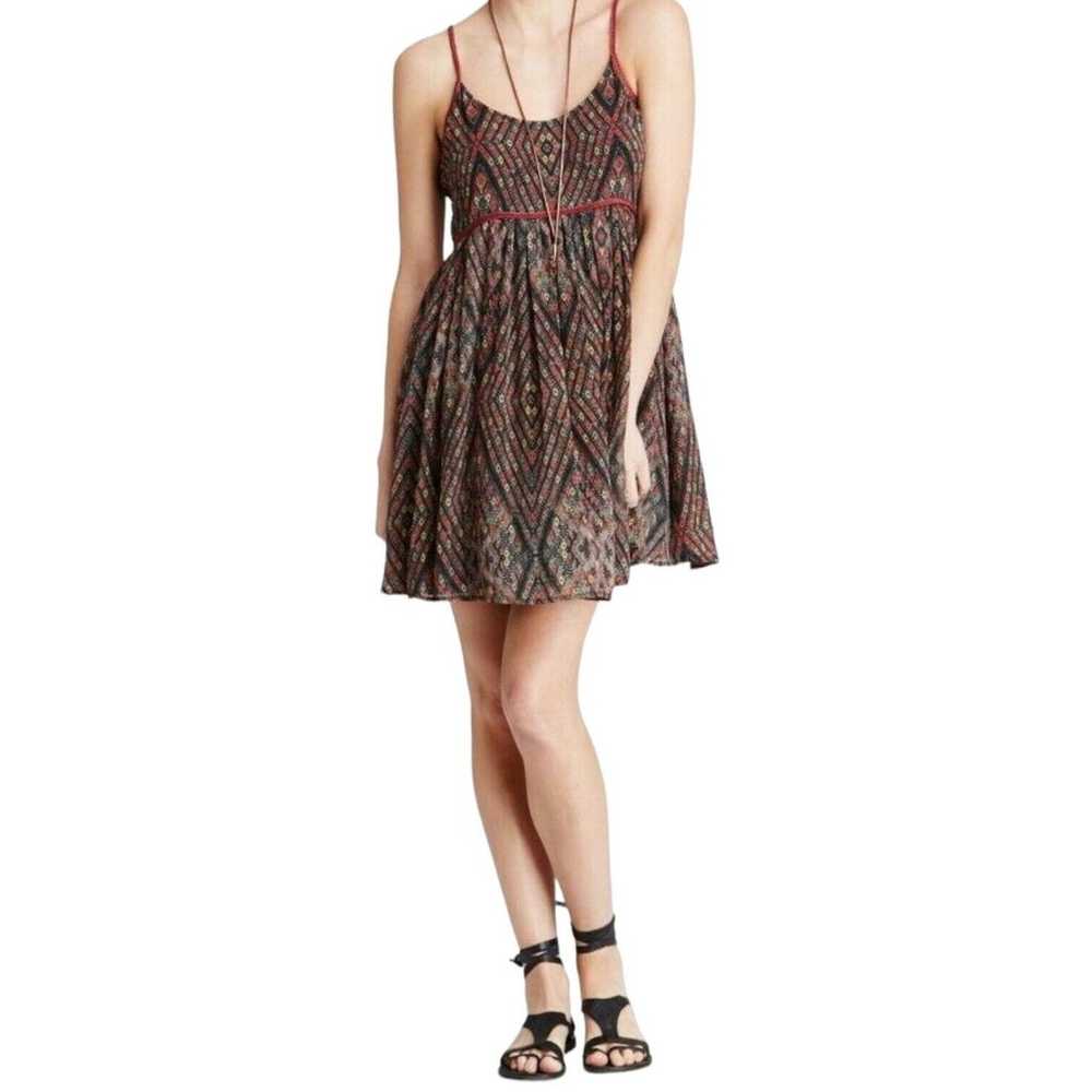 FREE PEOPLE Periscope In The Sky Babydoll Dress S… - image 10