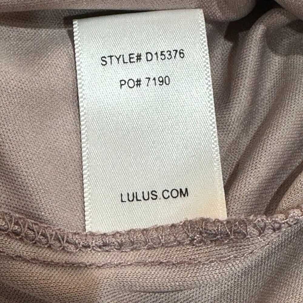 Lulus Air of Romance Taupe Maxi Dress Style# D153… - image 8