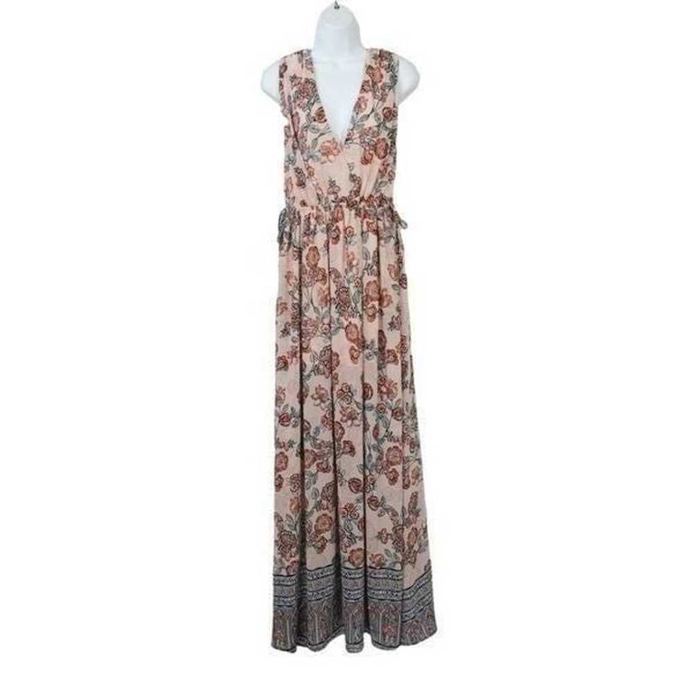NEW Lulu's Wings of Fancy Blush Pink Floral Print… - image 4