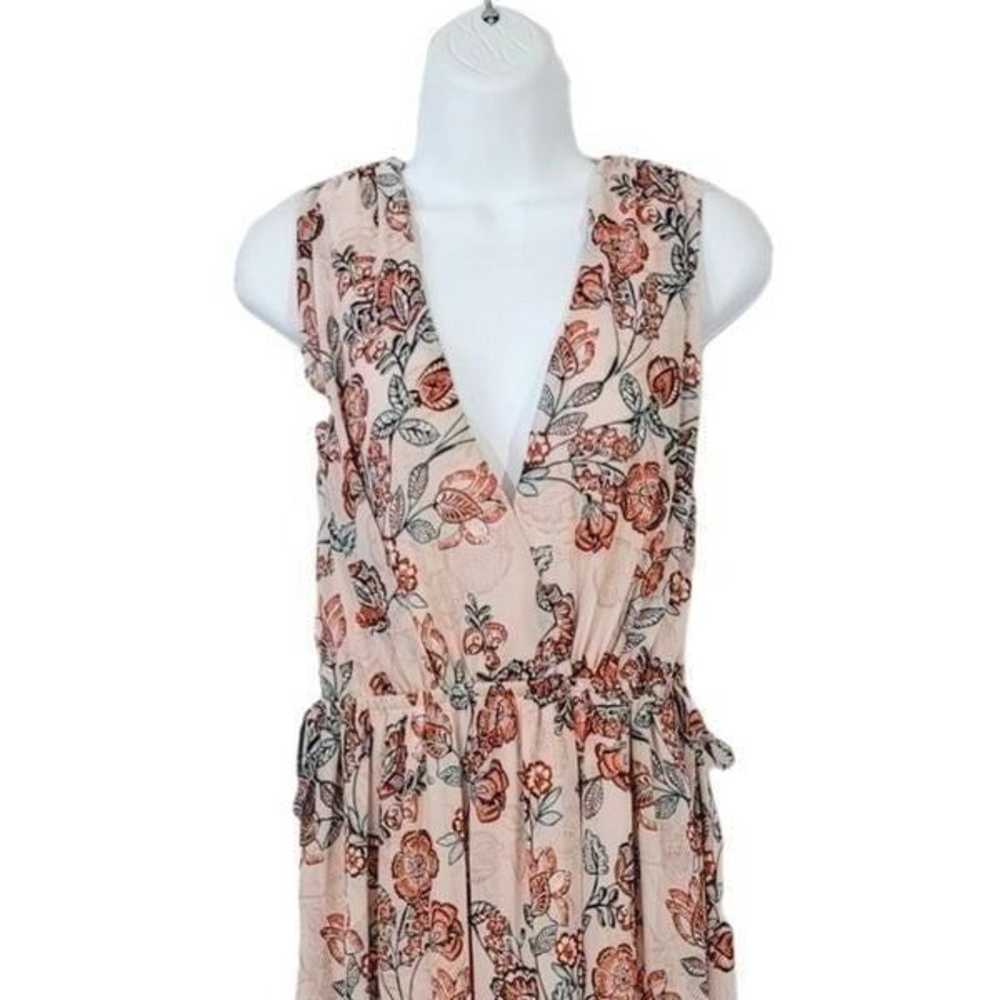 NEW Lulu's Wings of Fancy Blush Pink Floral Print… - image 5