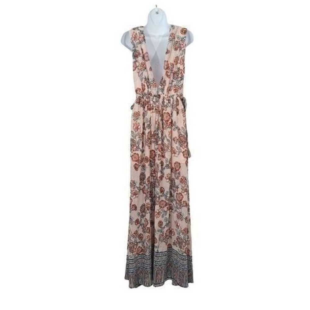 NEW Lulu's Wings of Fancy Blush Pink Floral Print… - image 7