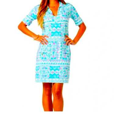 Tori Richard Honolulu Jaxon Geo Print Dress - smal