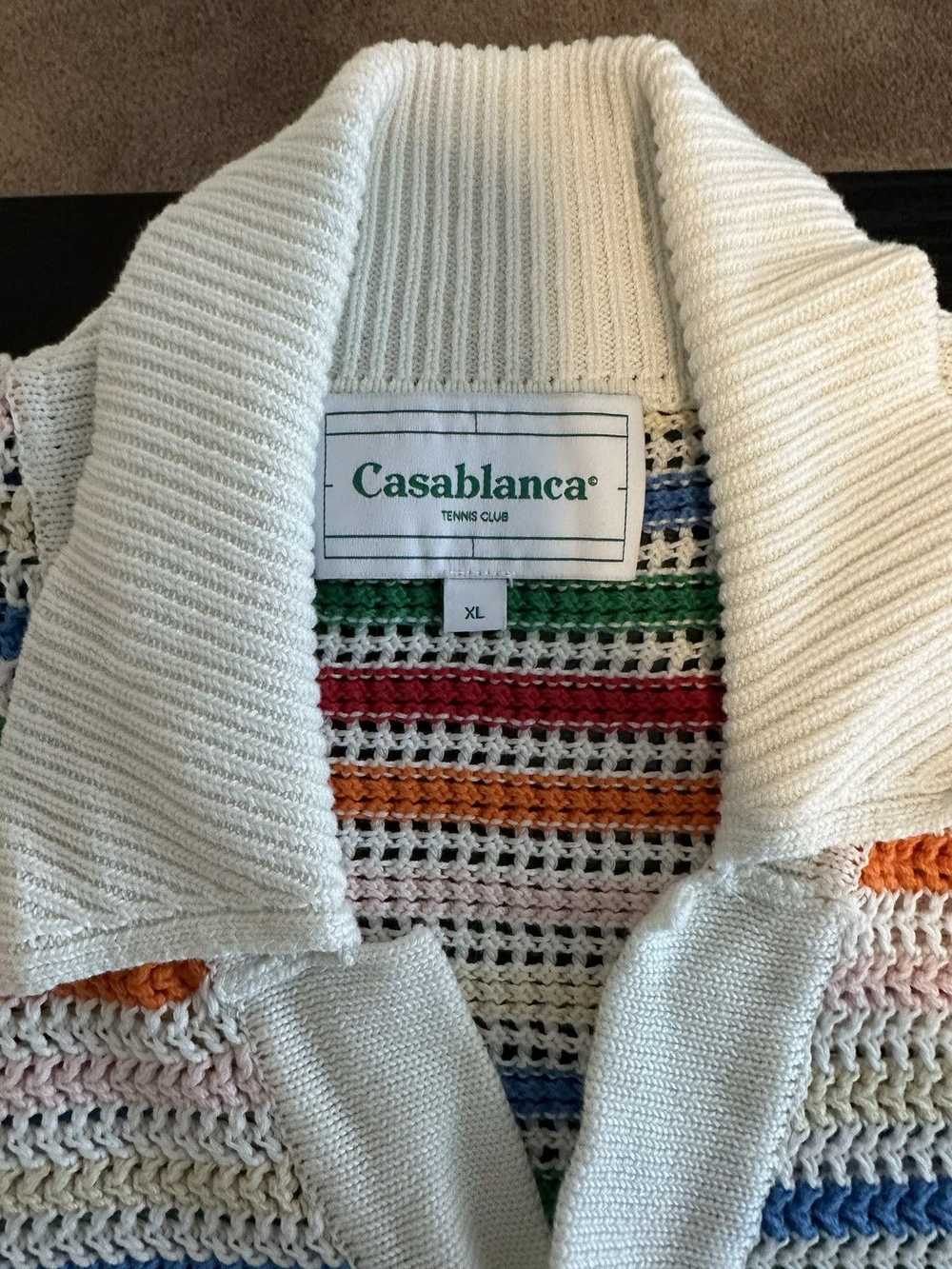 Casablanca Casablanca Multi Color Striped Shirt - image 3
