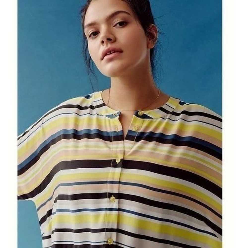 Peter Som for Anthropologie Naxos Striped Yellow … - image 2