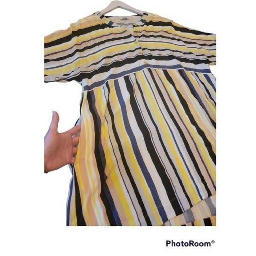 Peter Som for Anthropologie Naxos Striped Yellow … - image 7