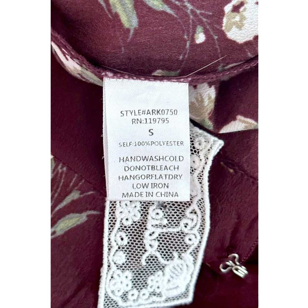 SADIE & SAGE Floral Jumpsuit V-Neck Tie Back Wais… - image 9