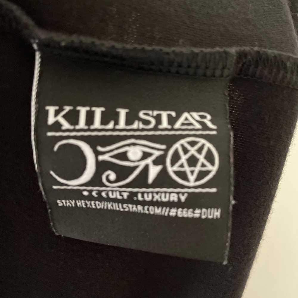 Killstar Dress Womens Medium Black Loveless Batwi… - image 6