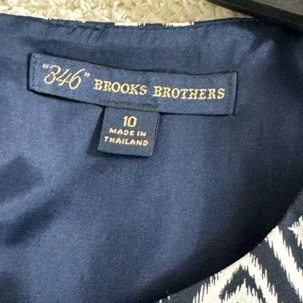 Brooks Brothers Dress womens Sz 10 Ikat print she… - image 8