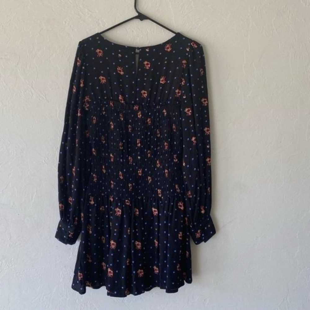 Free People floral long sleeve dress XS - image 6