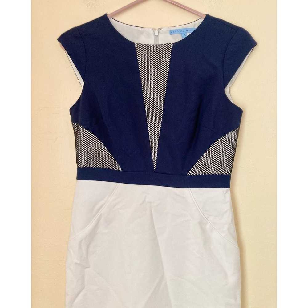 Antonio Melani Women's Dress Lenna Size 4 White B… - image 3