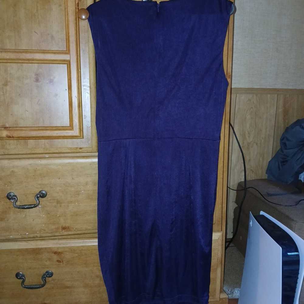 Collection dressbarn  purple dress - image 2