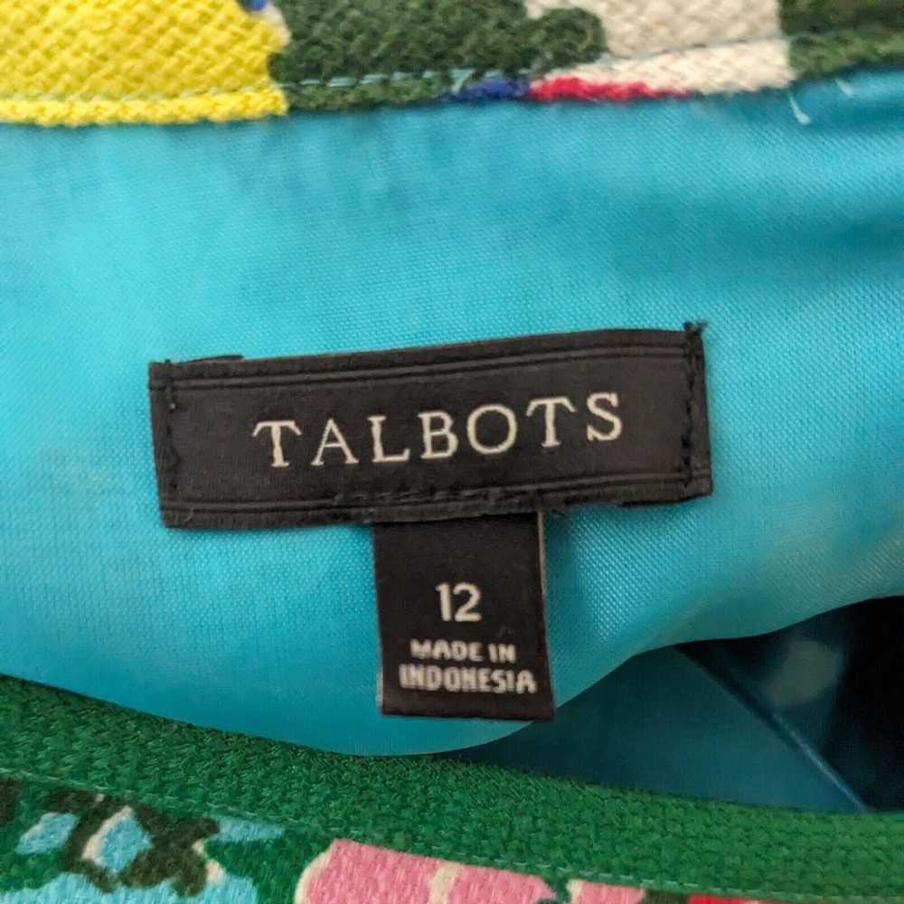 Talbots Dress Sheath Floral Knee Length Church Wo… - image 10