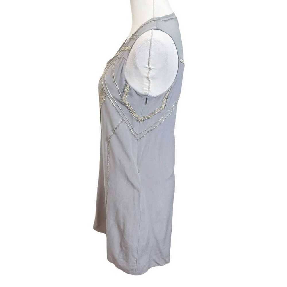 Ramy Brook Ginger Shift Dress Slate Antique Silve… - image 5