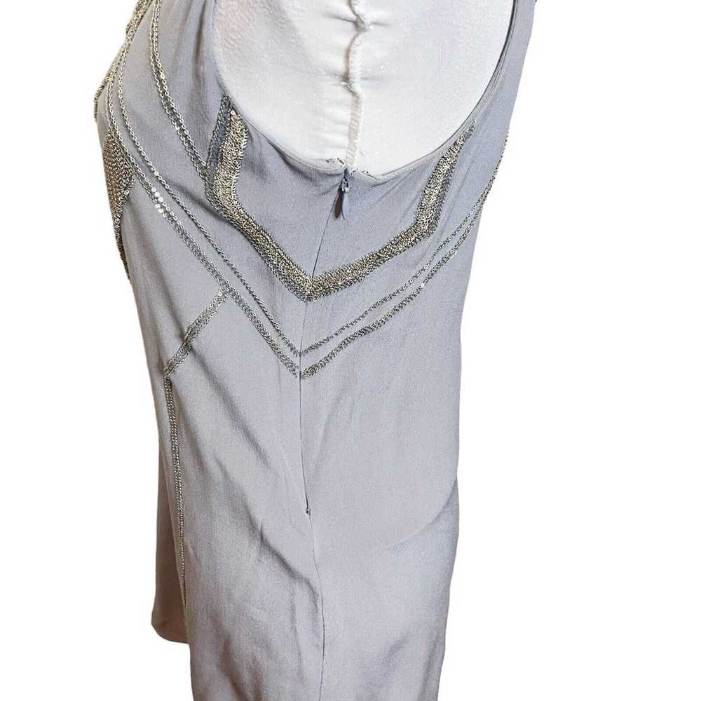 Ramy Brook Ginger Shift Dress Slate Antique Silve… - image 6