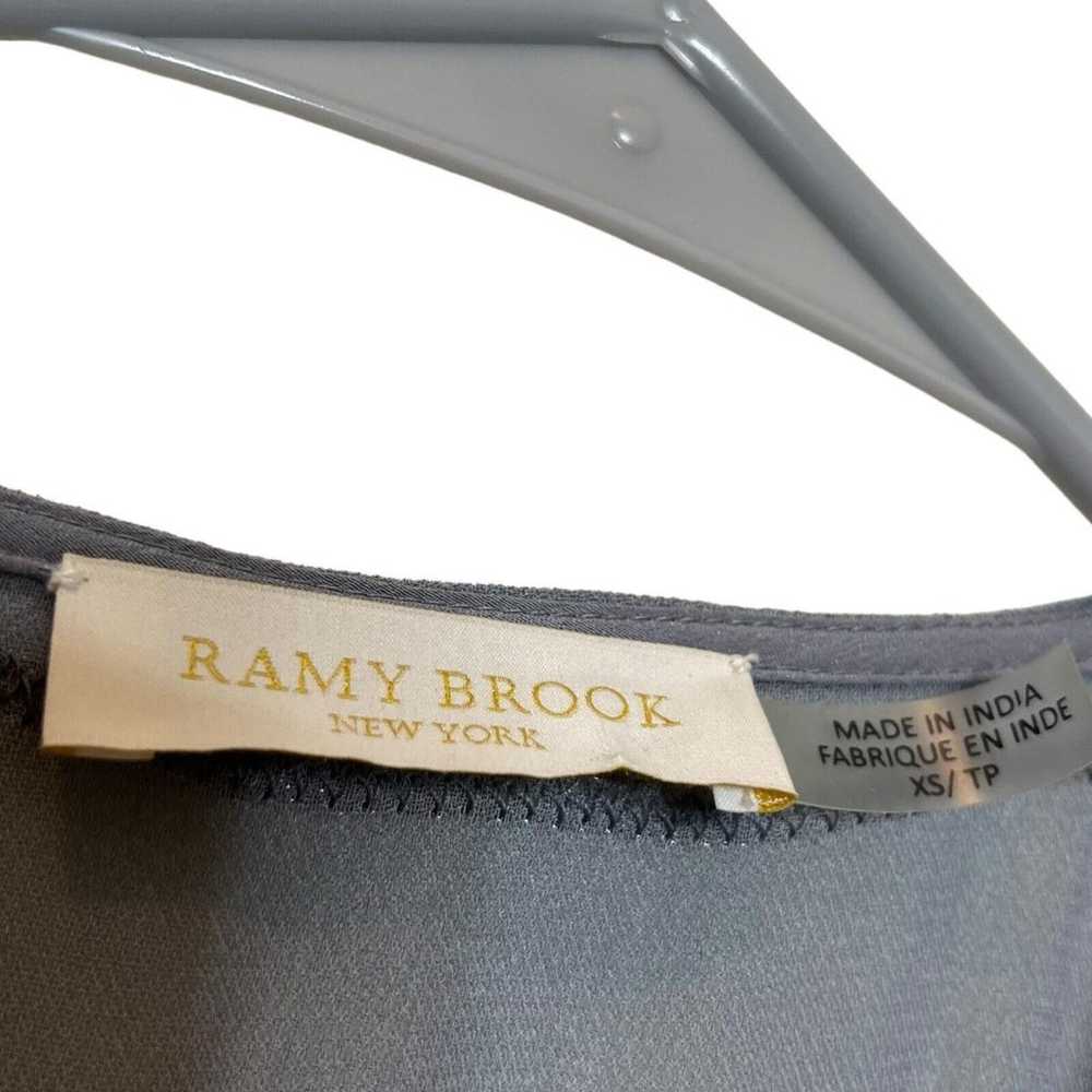 Ramy Brook Ginger Shift Dress Slate Antique Silve… - image 7