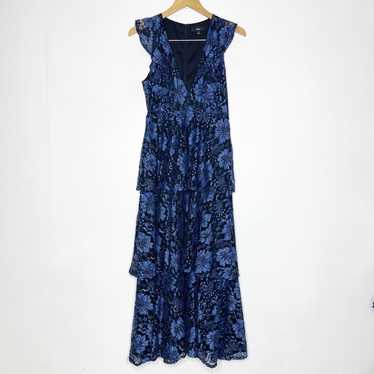 Lulu's Dresses Molinetto Lace Ruffled Tiered Slee… - image 1
