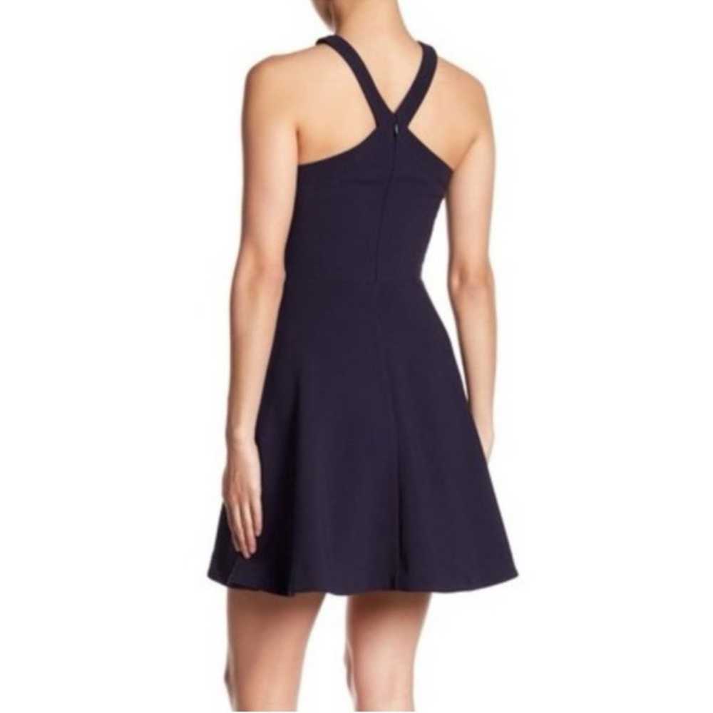 LIKELY Navy Ashland Fit Flare Dress Size 0 - image 2