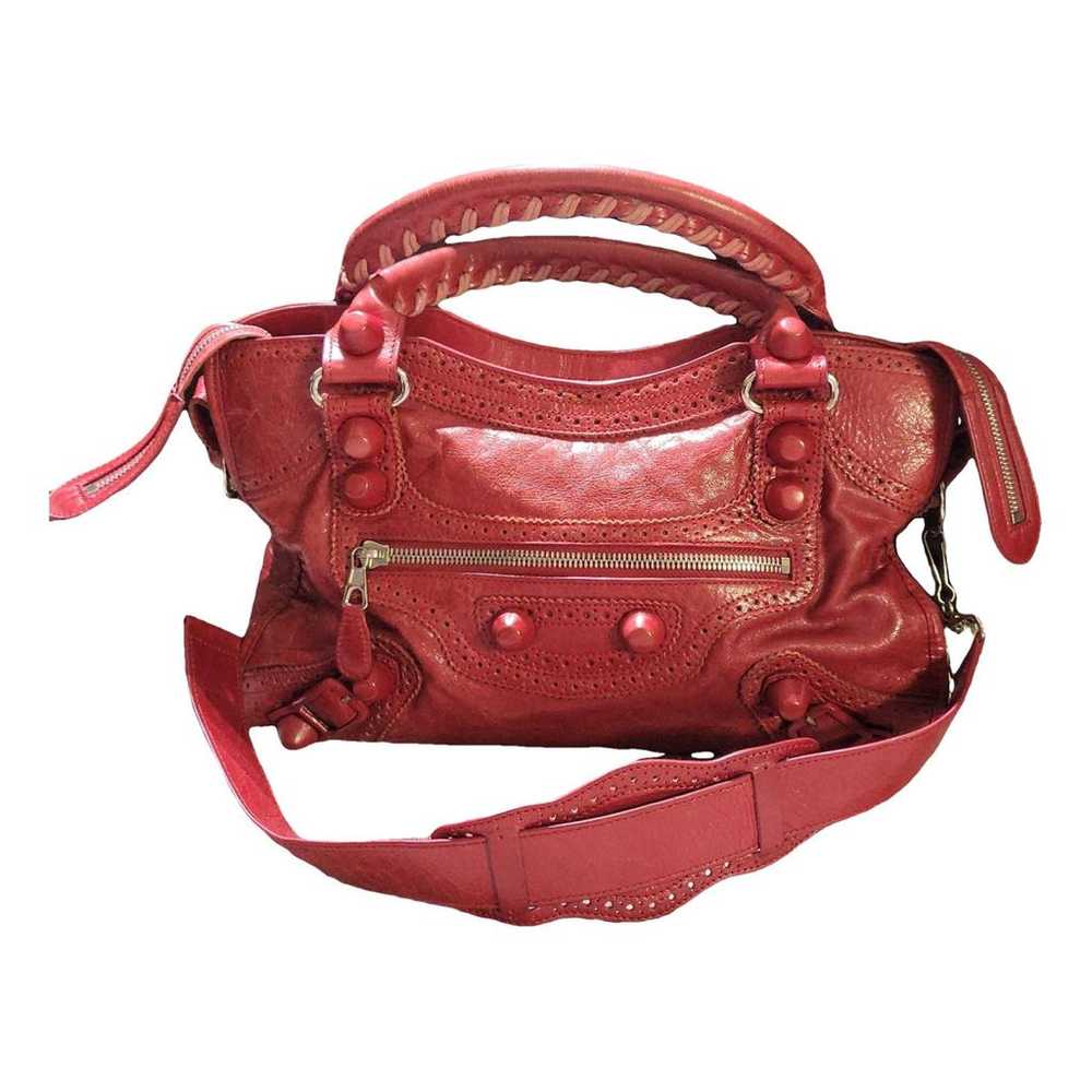 Balenciaga Neo Cagole City leather handbag - image 1