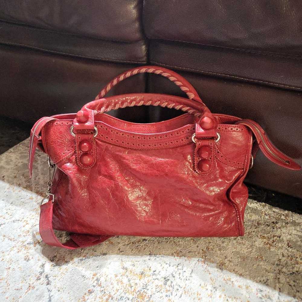Balenciaga Neo Cagole City leather handbag - image 4
