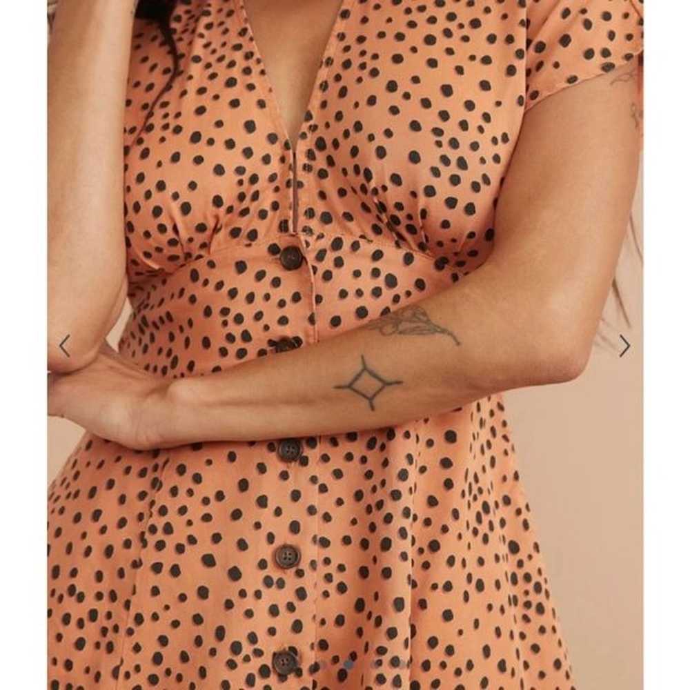Marine Layer Camila Mini Dress in Abstract Cheeta… - image 11