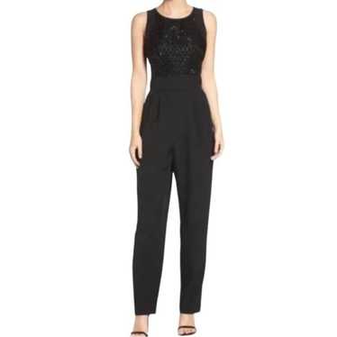 Vince Camuto beaded sleeveless jumpsuit cocktail … - image 1