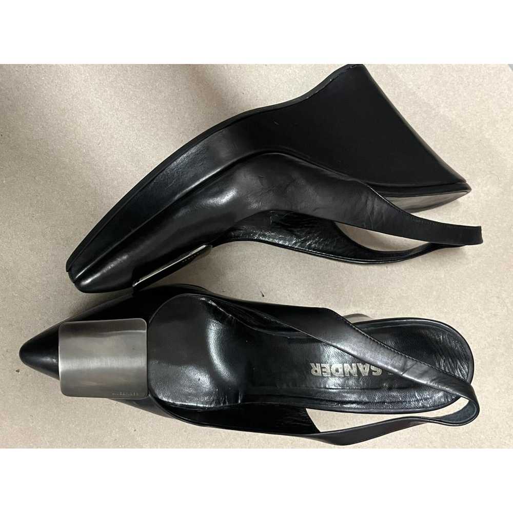 Jil Sander Leather heels - image 2