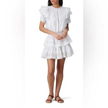 Maia Bergman Mery Dress White Summer mini dress wo