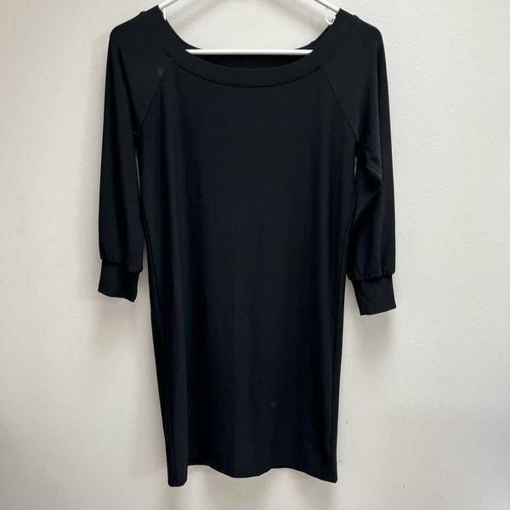 Norma Kamali Black Dress, Size XS - image 2