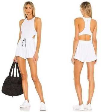 Free People Movement - Blissed Out Romper White