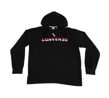 Converse Spell Out Logo Hoodie Sweatshirt Pull Ov… - image 1