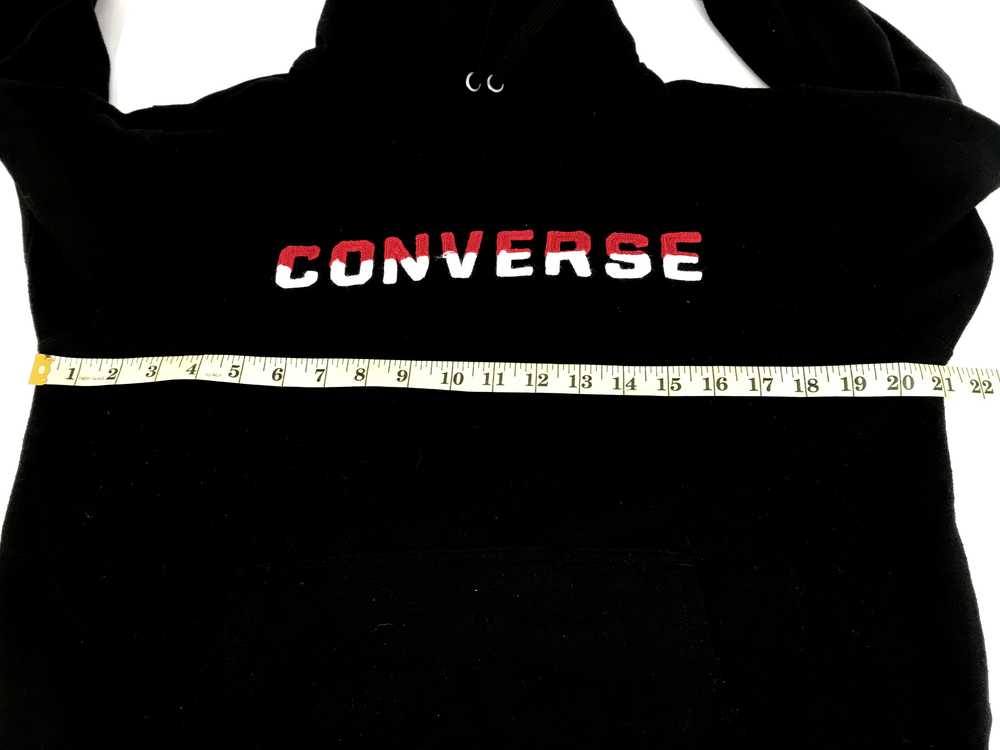 Converse Spell Out Logo Hoodie Sweatshirt Pull Ov… - image 7