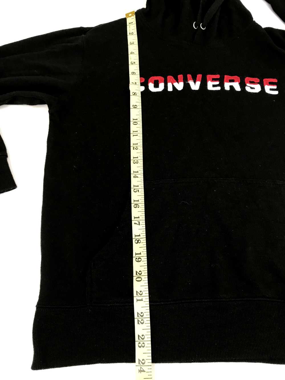 Converse Spell Out Logo Hoodie Sweatshirt Pull Ov… - image 8