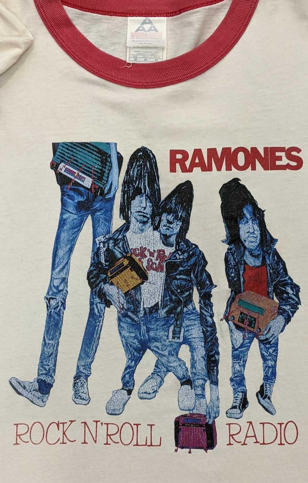 Vintage - Vintage Ramones Rock N Roll Radio Ringe… - image 2