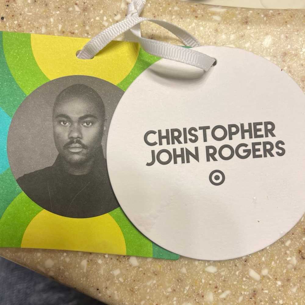 Christopher john rogers off shoulder dress target - image 9