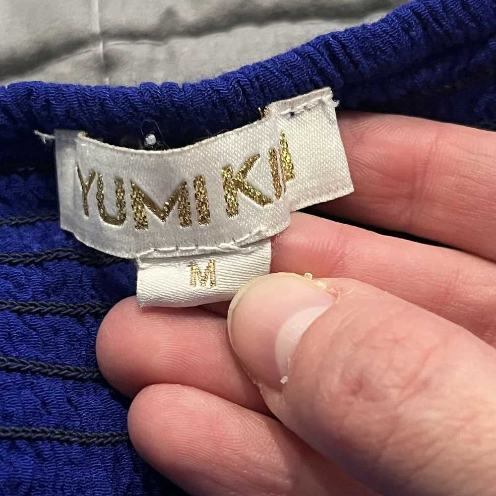 Yumi Kim Short Sleeve Button Front Midi Dress - B… - image 3