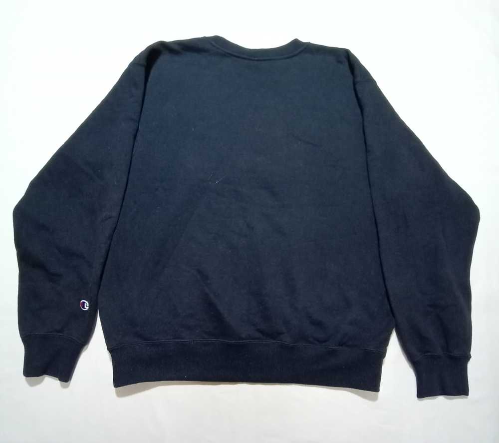 Vintage - Champion Usa Sweatshirt Embroidery Logo… - image 9