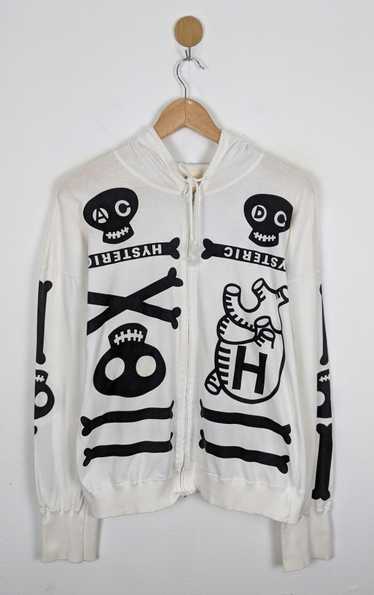 Hysteric glamour skull hoodie - Gem