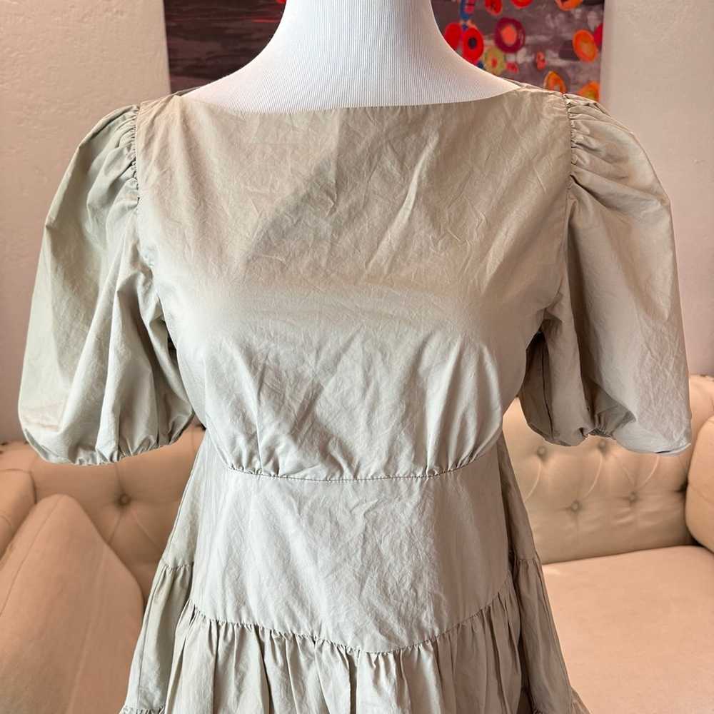 LPA Sofia Mini Dress  Size S In Vanilla Latte - image 5