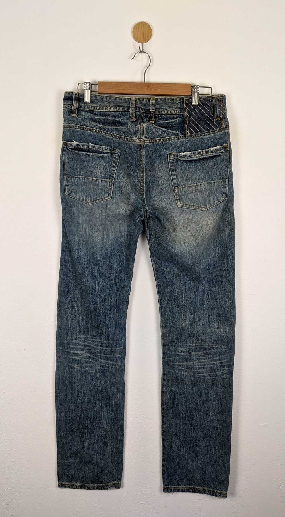 Paul Smith R.Newbold Vintage Denim Patch Jeans - image 3