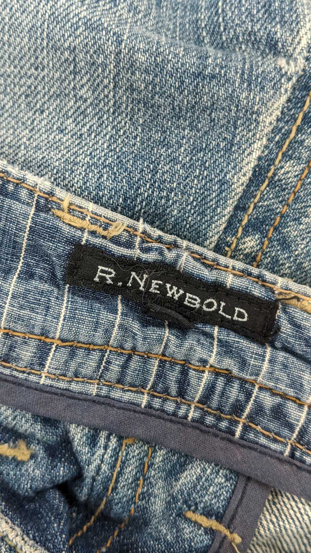 Paul Smith R.Newbold Vintage Denim Patch Jeans - image 5